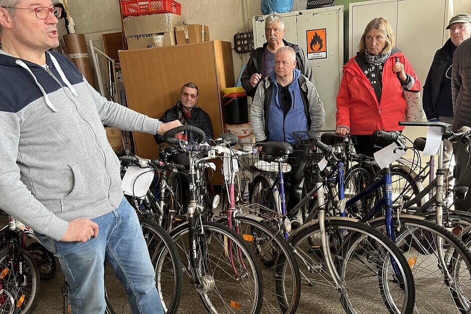 Antirost repariert Fahrräder