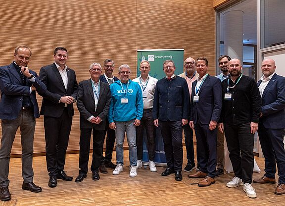 Foto der Sprecher und Moderatoren