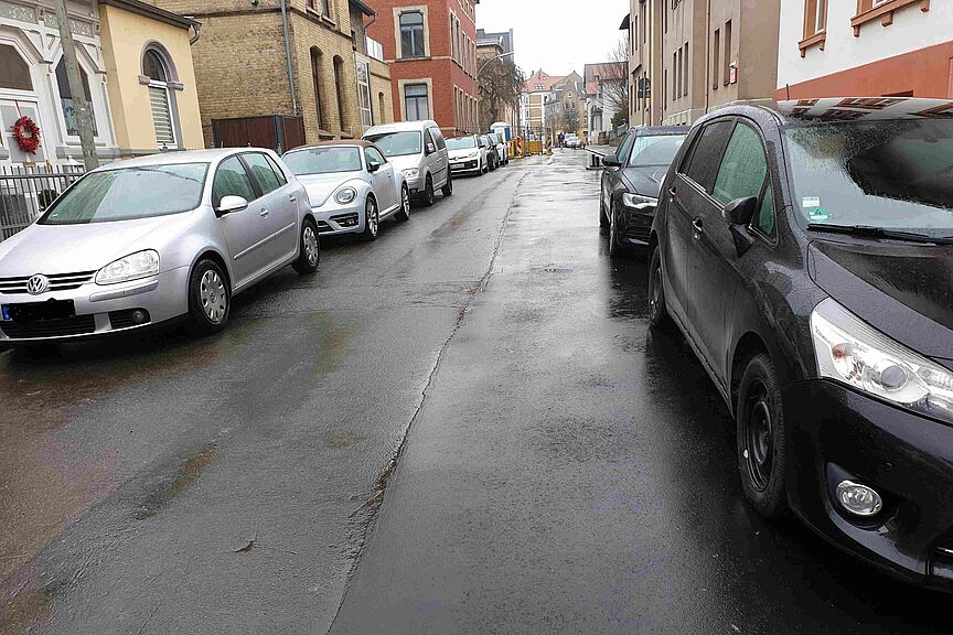 Fahrradstraße in Braunschweig Fahrradstraße in Braunschweig