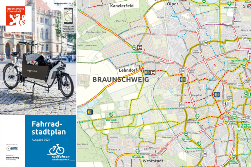 Fahrradstadtplan Ausgabe 2024 Fahrradstadtplan Ausgabe 2024