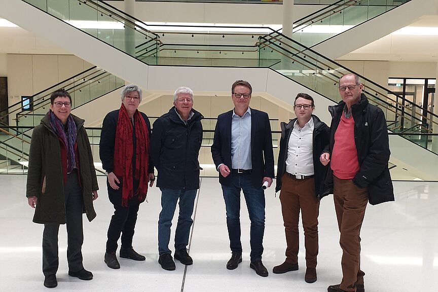 ADFC Braunschweig im Landtag Besuch im Niedersächsischen Landtag