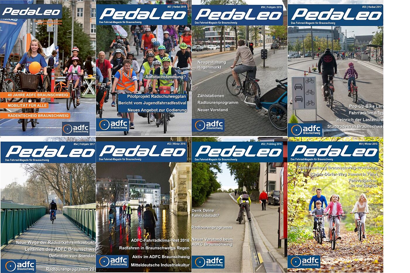 PedaLeo Titel-Collage