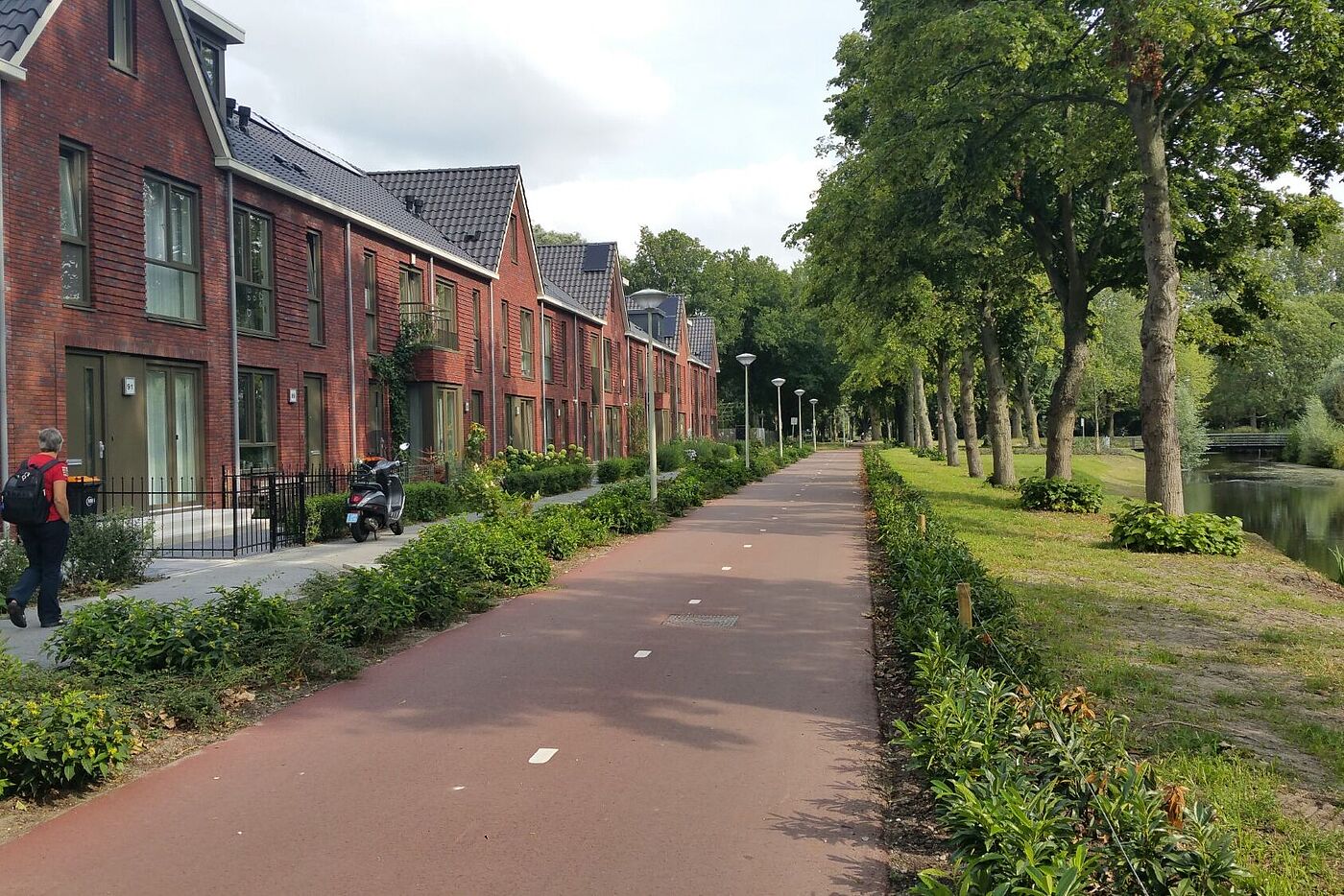 Markierungen in Den Haag