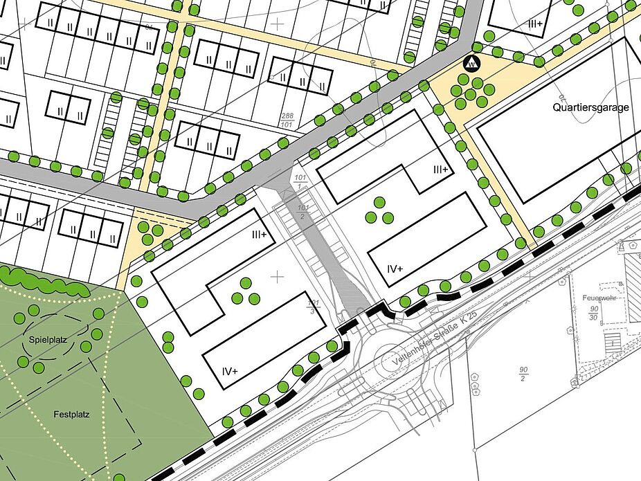 Detail, Entwurf B-Plan Wenden West 2. BA, WE63 Detail, Entwurf B-Plan Wenden West 2. BA, WE63
