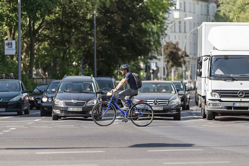 Radfahren in der Stadt Radfahren in der Stadt