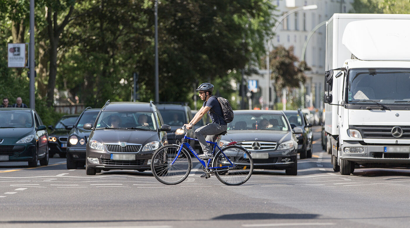 Radfahren in der Stadt